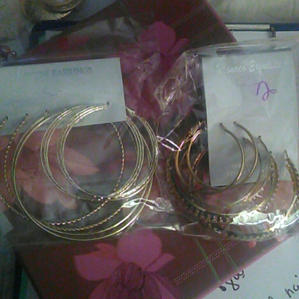 Hoop earrings